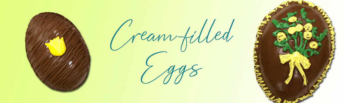 Cream-Filled Eggs