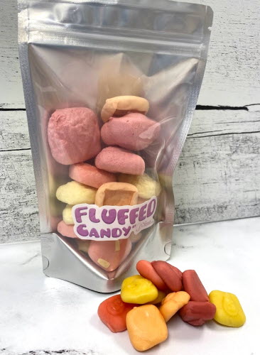 Flavor Burst Gummis - Fluffed Candy Packaging