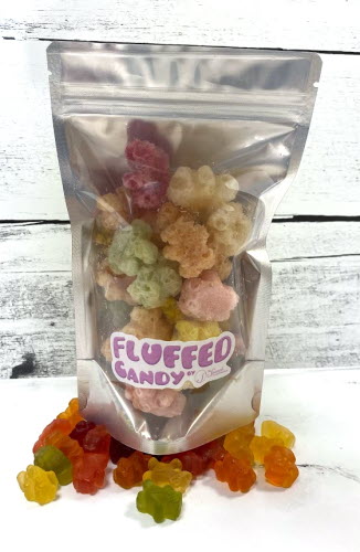 Gummi Bear Fluffed Candy
