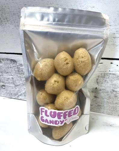 Fluffed Peanut Butter Tater Candies Packaging