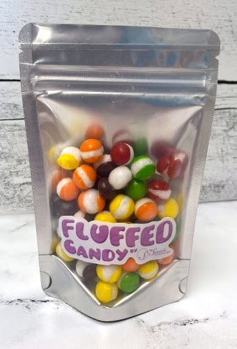 Fluffed Rainbow Candies Package