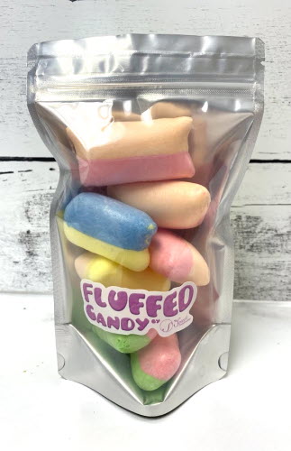 Fluffed Candy Taffy Pillow Packaging
