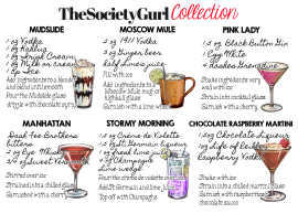 The SocietyGurl Recipe Card