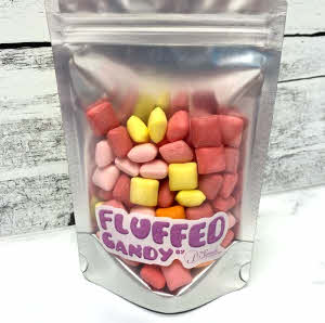 Flavor Burst Fluffed Candy Packaging