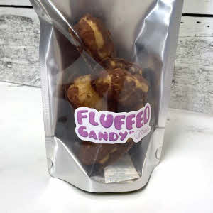 Fluffed Left/Right Candy Bars Packaged