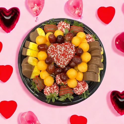 Valentine's Fruit Platter