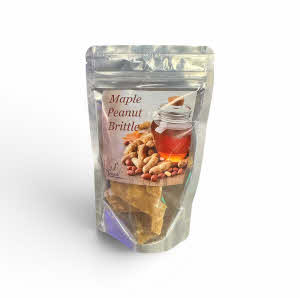 Maple Peanut Brittle