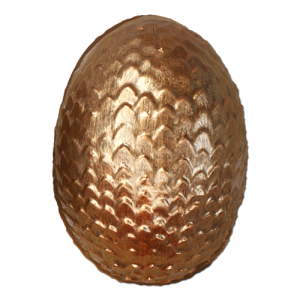 Dragon Egg with Gold Luster
