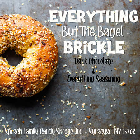 Everything But The Bagel Brickle Label