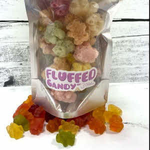 Gummi Bear Fluffed Candy