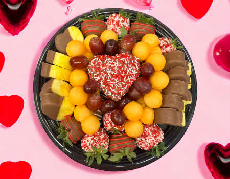 Valentine's Fruit Platter